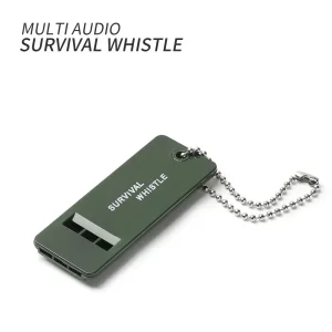 Portable Outdoor High-Decibel Survival Whistle
