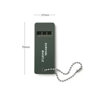 Portable Outdoor High-Decibel Survival Whistle