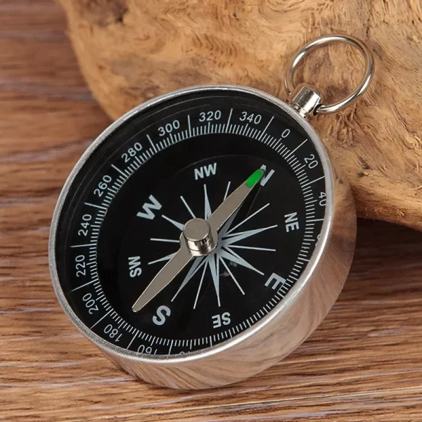 Aluminum Alloy Portable Mini Pocket Outdoor Travel Pendant Compass