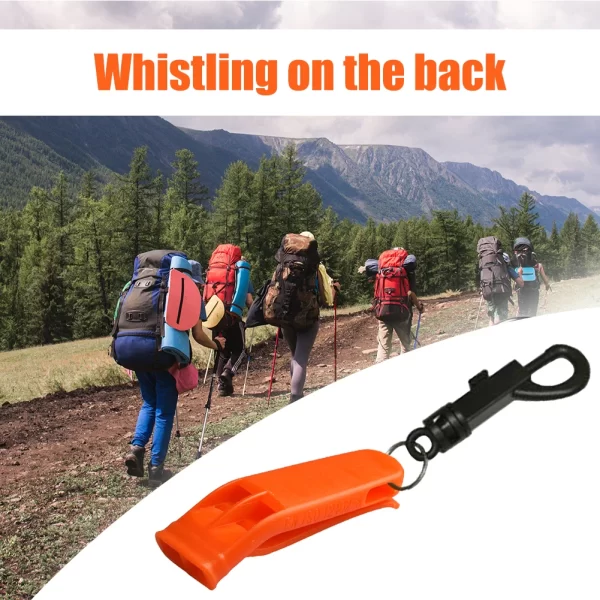 Outdoor Camping Hiking Rescue Emergency Survival Whistle