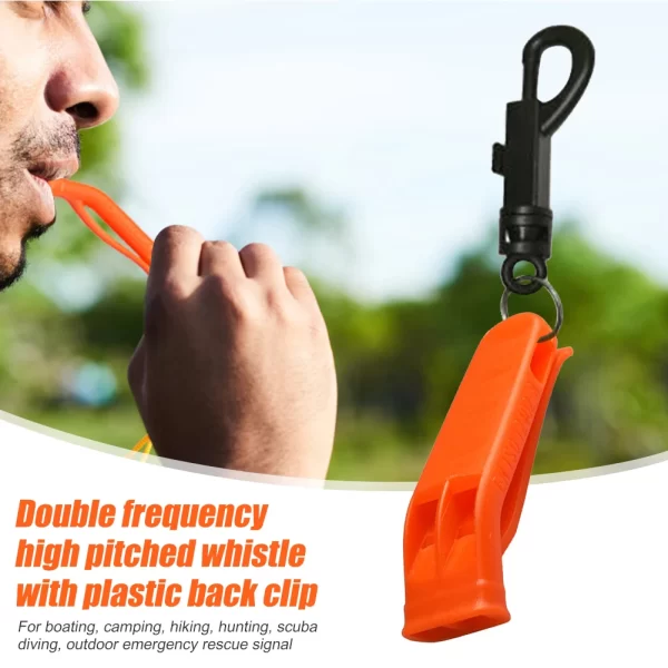 Outdoor Camping Hiking Rescue Emergency Survival Whistle