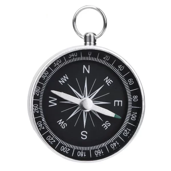 Aluminum Alloy Portable Mini Pocket Outdoor Travel Pendant Compass