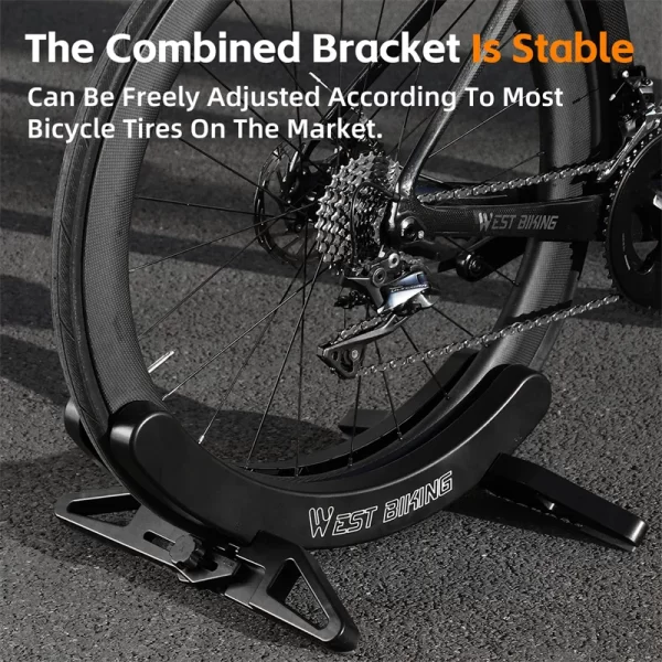 Adjustable MTB/Road Bike Parking Rack - Image 5
